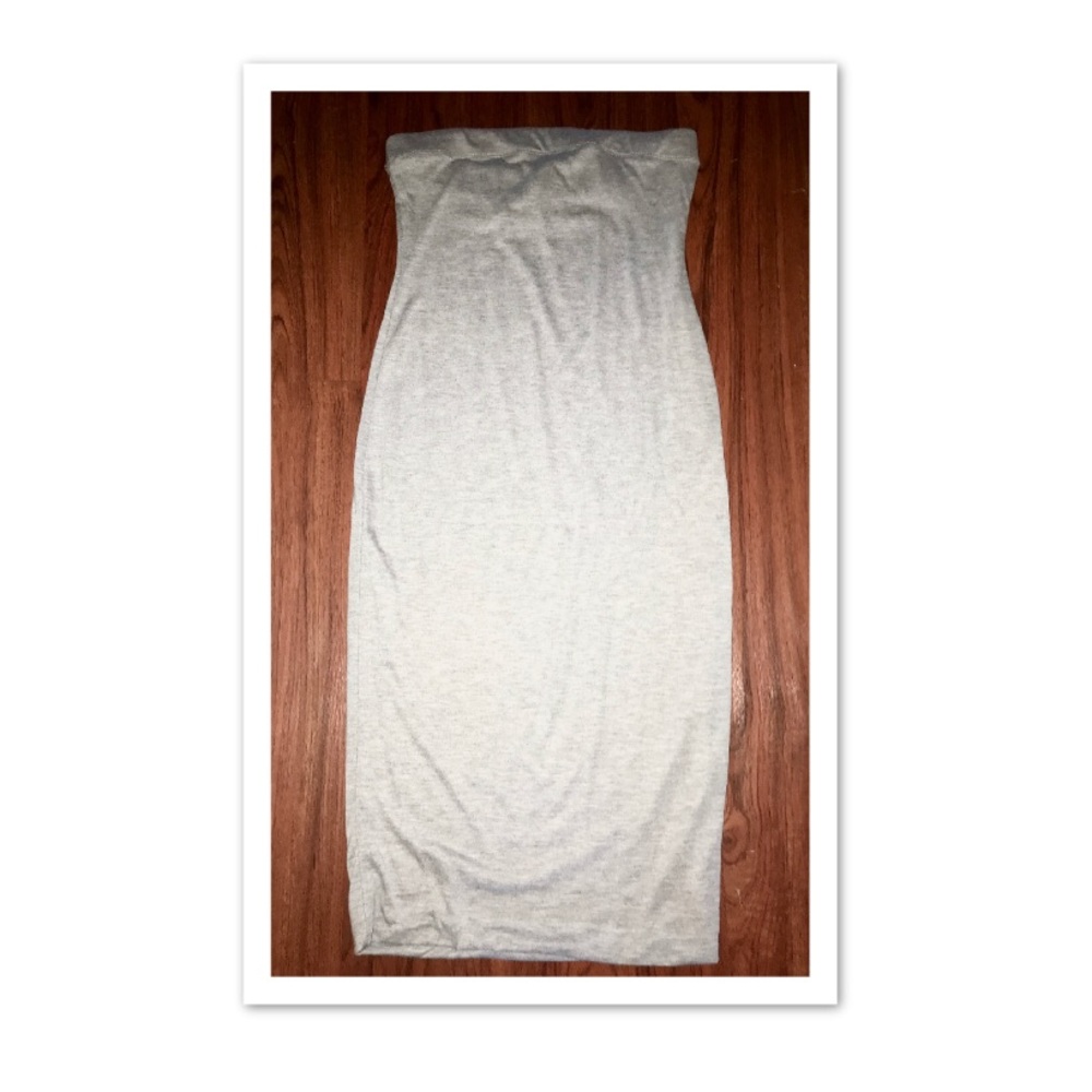 gray dress